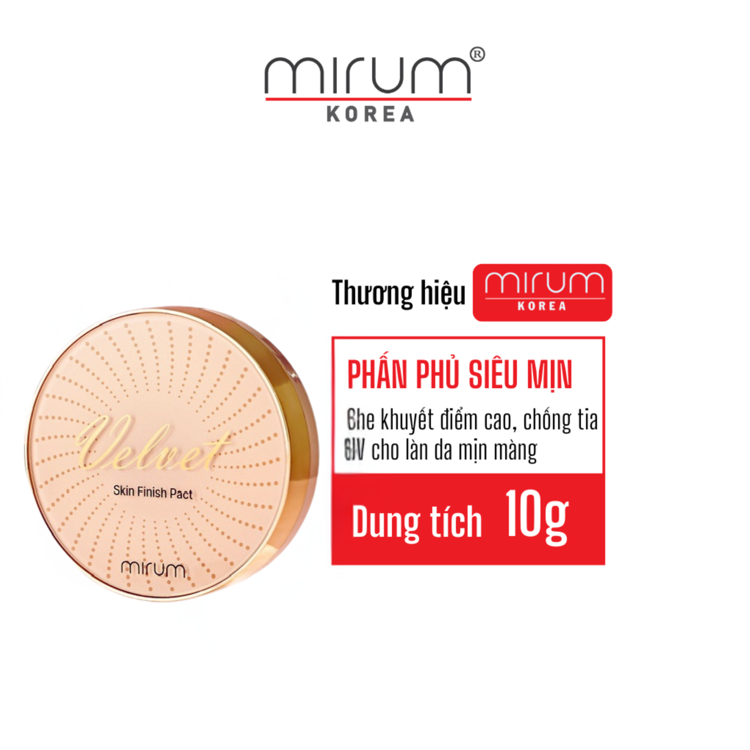 Phấn phủ siê mịn, kiềm dầu, che khuyết điểm, chống nắng