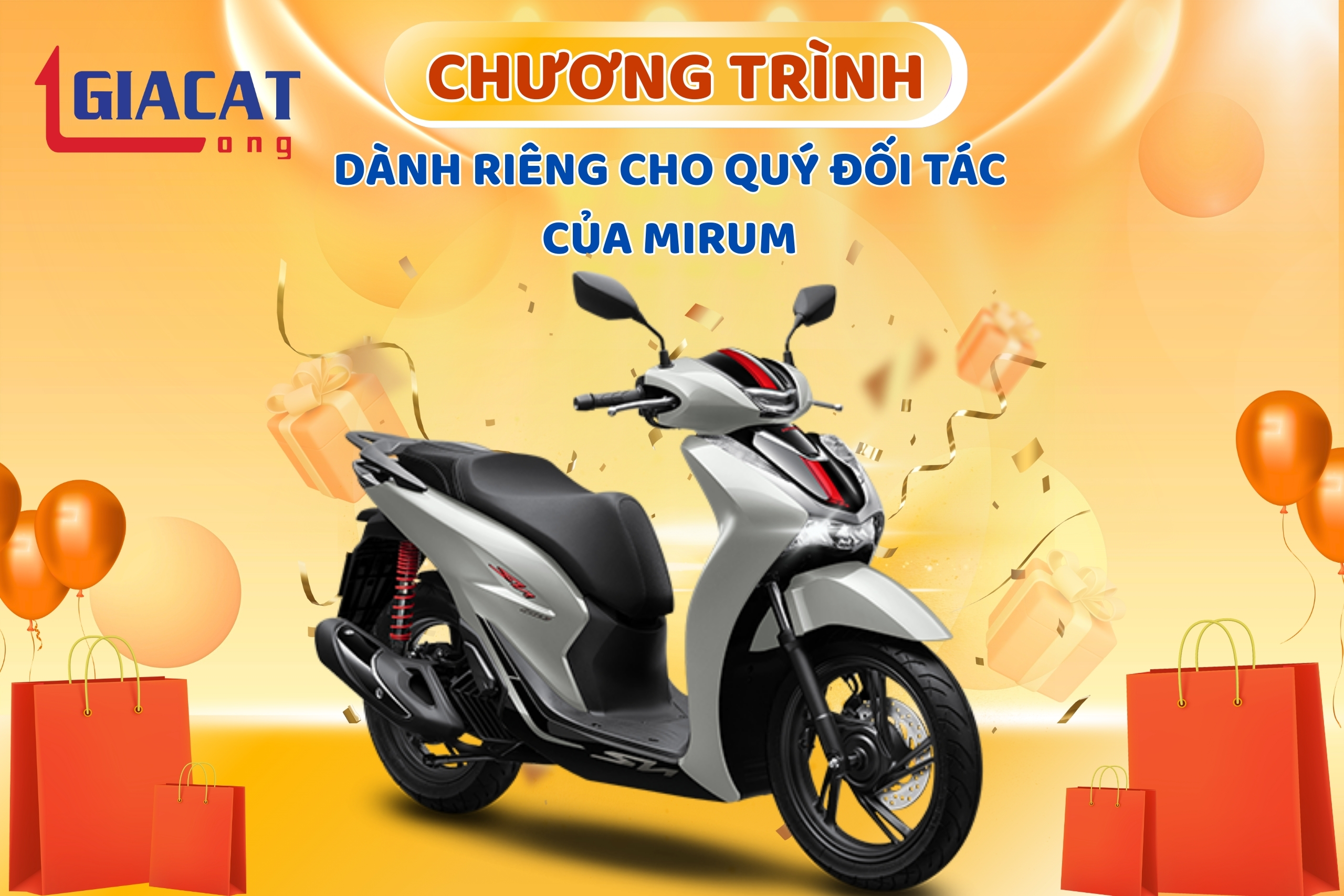 Chương trình tặng xe SH cho đại lý